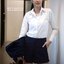 เสื้อเชิ้ตผู้หญิงสีขาว ออฟไวท์ สลิมฟิต เข้ารูป แขนยาว เสื้อเชิ้ตทำงาน เสื้อยูนิฟอร์ม แบรนด์ 8SHIRT slim fit shirt พร้อมส่ง