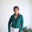 เสื้อเชิ้ตผู้หญิง สีเขียวมรกต (Emerald green) สลิมฟิต เข้ารูป แขนยาว เสื้อเชิ้ตทำงาน เสื้อยูนิฟอร์ม แบรนด์ 8SHIRT slim fit shirt พร้อมส่ง