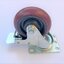 4" Caster wheel Top plate type S/Brake
