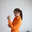 เสื้อเชิ้ตผู้หญิง สีส้มสด (Orange Summer) สลิมฟิต เข้ารูป แขนยาว เสื้อเชิ้ตทำงาน เสื้อยูนิฟอร์ม แบรนด์ 8SHIRT slim fit shirt พร้อมส่ง