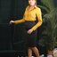 เสื้อเชิ้ตผู้หญิง สีเหลืองมัสตาร์ด (Mustard yellow) สลิมฟิต เข้ารูป แขนยาว เสื้อเชิ้ตทำงาน เสื้อยูนิฟอร์ม แบรนด์ 8SHIRT slim fit shirt พร้อมส่ง