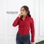 เสื้อเชิ้ตผู้หญิง แดงเลือดนก (Maroon Red) สลิมฟิต เข้ารูป แขนยาว เสื้อเชิ้ตทำงาน เสื้อยูนิฟอร์ม แบรนด์ 8SHIRT slim fit shirt พร้อมส่ง
