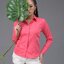 เสื้อเชิ้ตผู้หญิง ชมพูสด (HOT PINK) สลิมฟิต เข้ารูป แขนยาว เสื้อเชิ้ตทำงาน เสื้อยูนิฟอร์ม แบรนด์ 8SHIRT slim fit shirt พร้อมส่ง