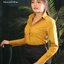 เสื้อเชิ้ตผู้หญิง สีเหลืองมัสตาร์ด (Mustard yellow) สลิมฟิต เข้ารูป แขนยาว เสื้อเชิ้ตทำงาน เสื้อยูนิฟอร์ม แบรนด์ 8SHIRT slim fit shirt พร้อมส่ง