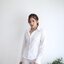 เสื้อเชิ้ตผู้หญิงสีขาว ออฟไวท์ สลิมฟิต เข้ารูป แขนยาว เสื้อเชิ้ตทำงาน เสื้อยูนิฟอร์ม แบรนด์ 8SHIRT slim fit shirt พร้อมส่ง