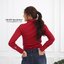 เสื้อเชิ้ตผู้หญิง แดงเลือดนก (Maroon Red) สลิมฟิต เข้ารูป แขนยาว เสื้อเชิ้ตทำงาน เสื้อยูนิฟอร์ม แบรนด์ 8SHIRT slim fit shirt พร้อมส่ง