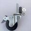 3" Caster wheel Rubber Black (Expansion)
