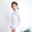 เสื้อเชิ้ตผู้หญิงสีขาว ออฟไวท์ สลิมฟิต เข้ารูป แขนยาว เสื้อเชิ้ตทำงาน เสื้อยูนิฟอร์ม แบรนด์ 8SHIRT slim fit shirt พร้อมส่ง