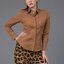 เสื้อเชิ้ตผู้หญิง สีน้ำตาลทอง (Gloden Brown) สลิมฟิต เข้ารูป แขนยาว เสื้อเชิ้ตทำงาน เสื้อยูนิฟอร์ม แบรนด์ 8SHIRT slim fit shirt พร้อมส่ง
