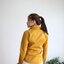 เสื้อเชิ้ตผู้หญิง สีเหลืองมัสตาร์ด (Mustard yellow) สลิมฟิต เข้ารูป แขนยาว เสื้อเชิ้ตทำงาน เสื้อยูนิฟอร์ม แบรนด์ 8SHIRT slim fit shirt พร้อมส่ง