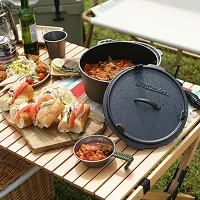 3Pcs Dutch Oven Starter Set (10 Inch) หม้อดัช