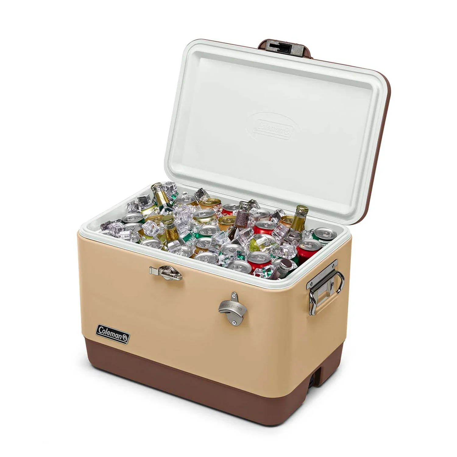 JP 54 Qt Steel Belted Cooler Brown 3000006609