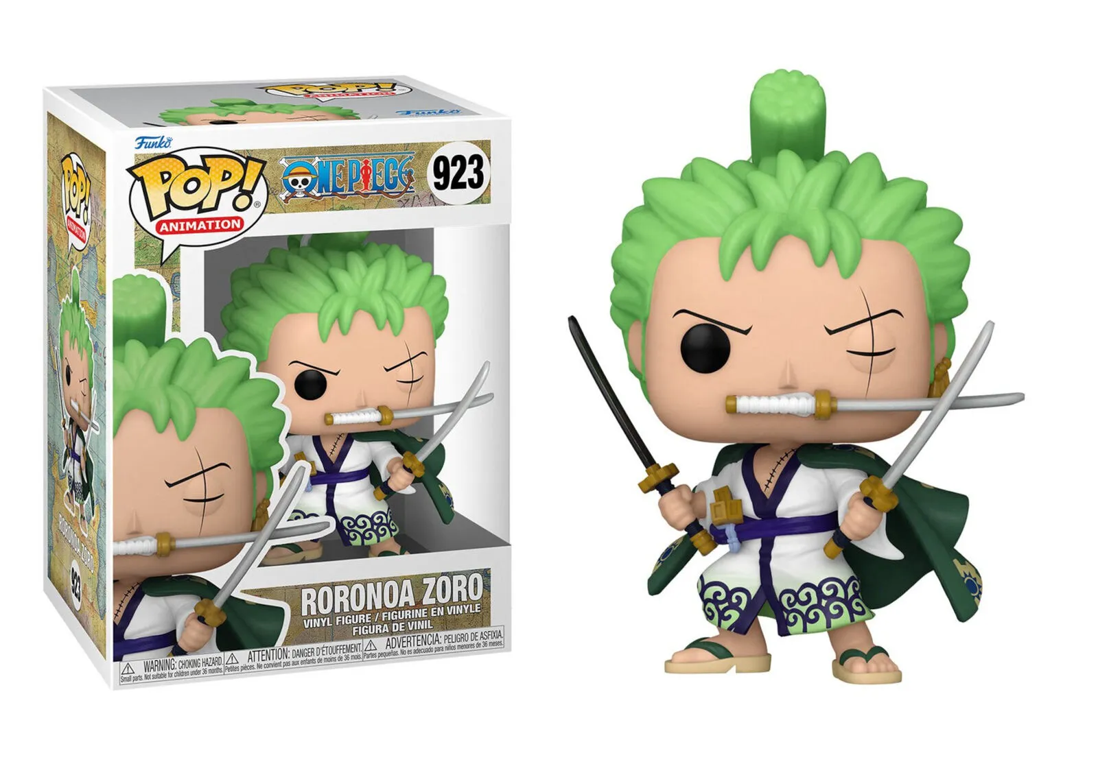 Zoro Wano ของแท้ USA - PoP Funko [โมเดลวันพีช]