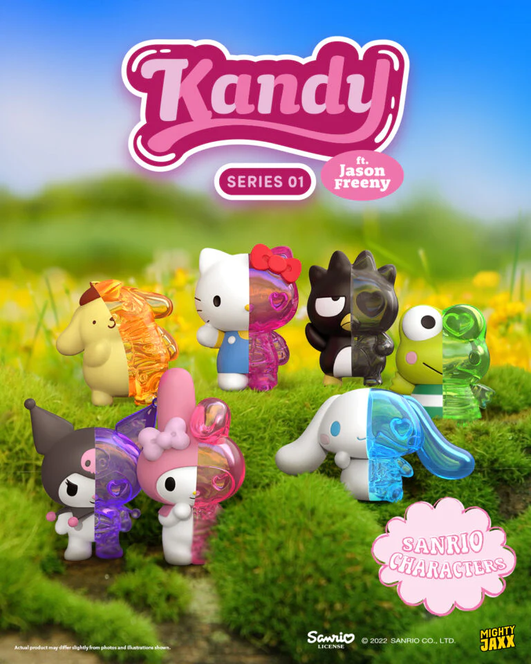 Kandy x Sanrio - Series 01 - 100% - ของแท้ - Mighty Jaxx [โมเดล Sanrio] (สินค้าพร้อมส่ง)
