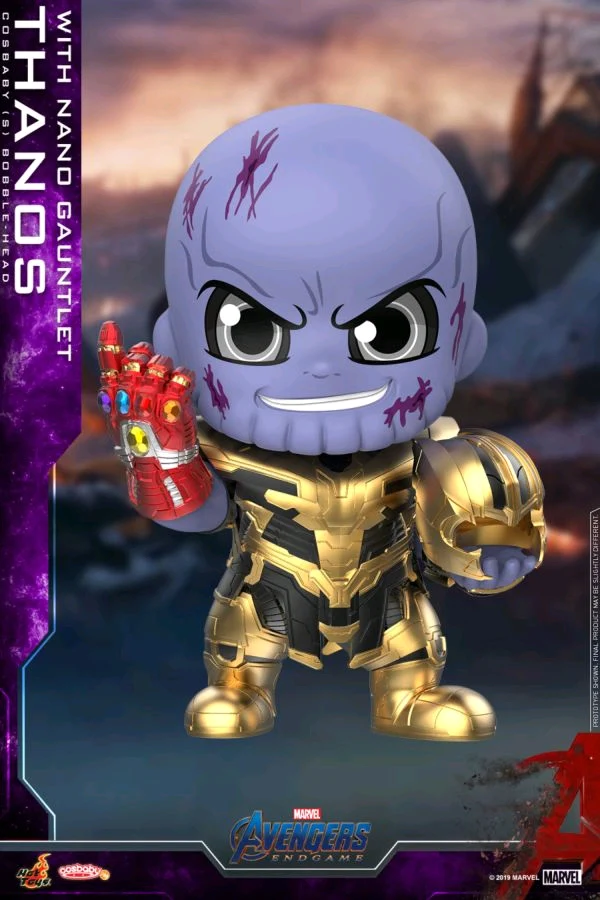 Thanos ของแท้ JP - Cosbaby Hottoys [โมเดล Marvel]