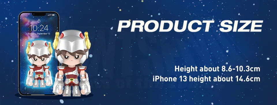 Saint Seiya Series - 100% - ของแท้ - Pop Mart [โมเดล Saint Seiya] (สินค้าพร้อมส่ง)