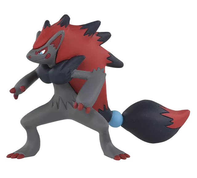 Zoroark ของแท้ JP - Monster Collection Takara Tomy [โมเดลโปเกมอน]