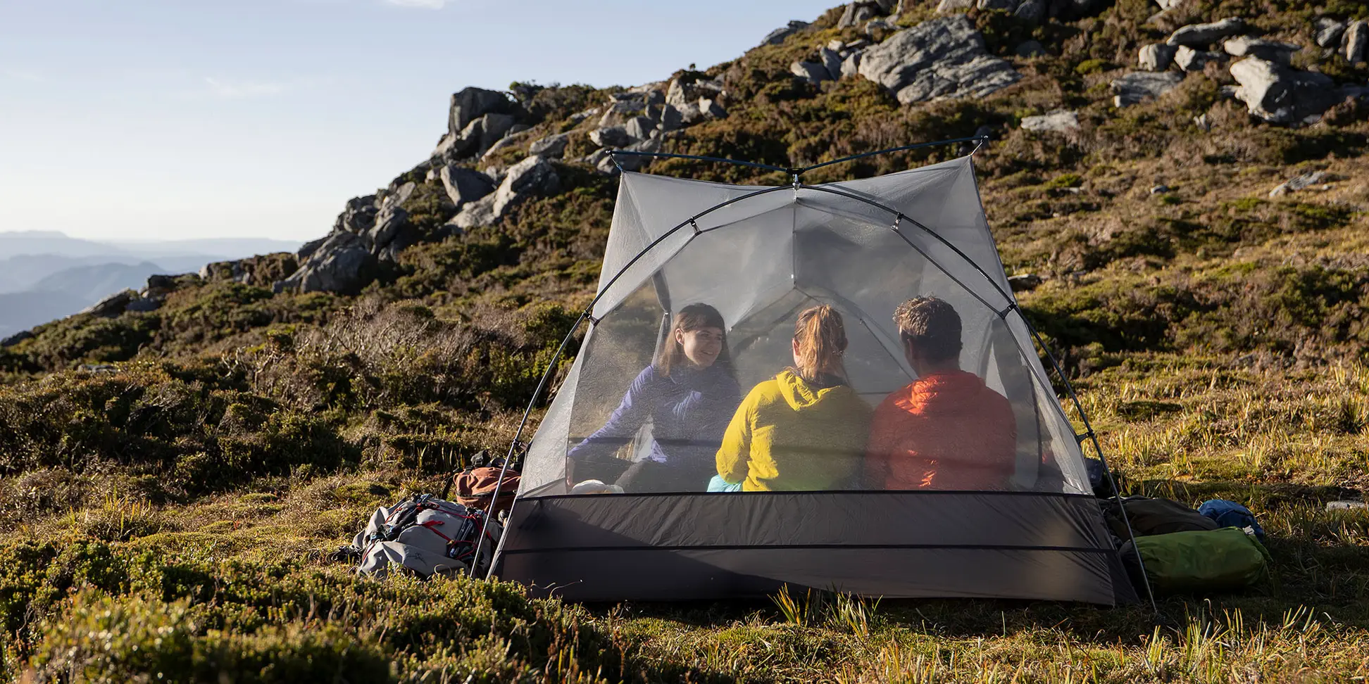 SeaToSummit Telos TR3 UltraLight Backpacking Tent SSTS011FGRYF