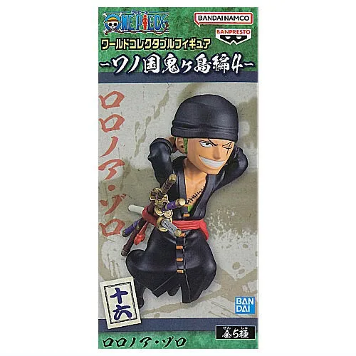 Zoro Wano ของแท้ JP แมวทอง - WCF Banpresto [โมเดลวันพีช]