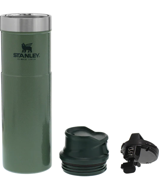Trigger-Action Travel Mug 20Oz Hammertone Green